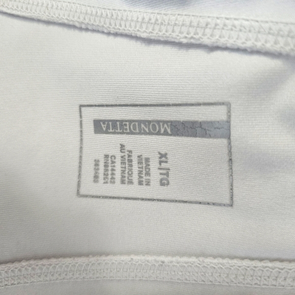 Monette Athletic Jacket - white and lime green - Picture 7 of 7